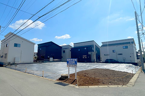 松戸市中金杉の土地