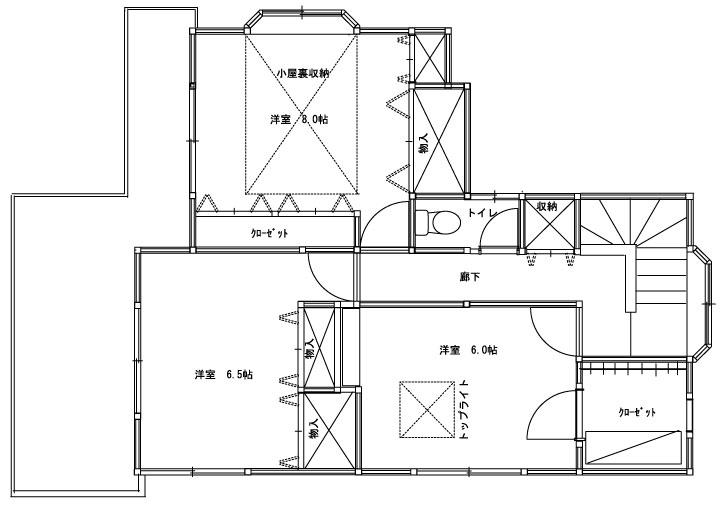 間取り図・ビフォアー