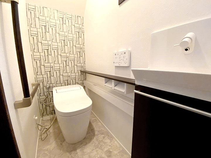 トイレ・アフター