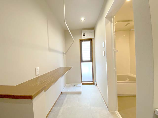 脱衣所・アフター