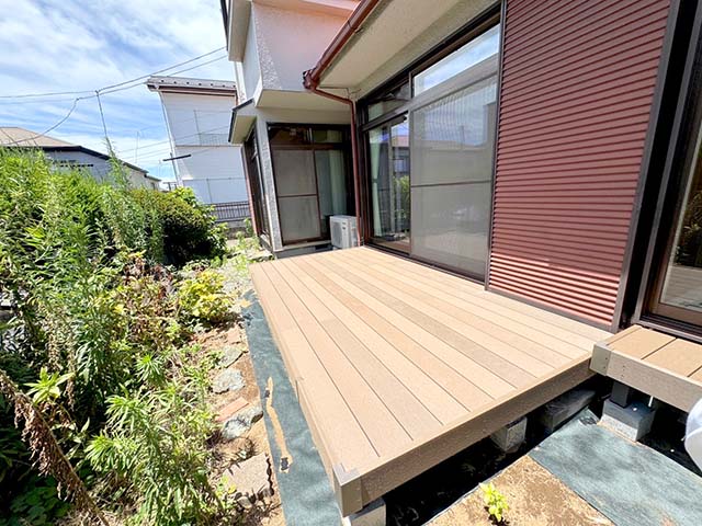 ウッドデッキ・アフター