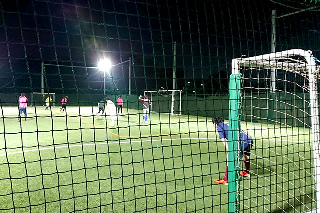 フットサルの様子