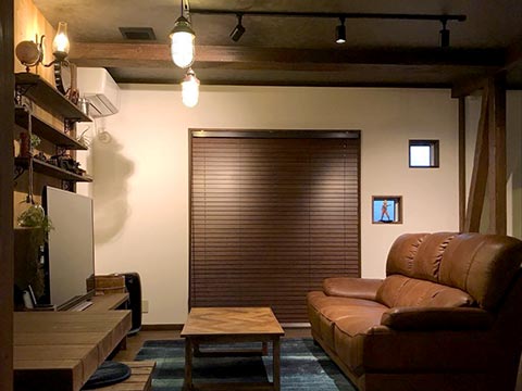 リビングのアフター