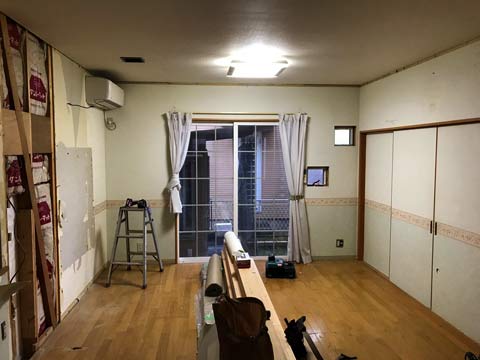 リビングのビフォア