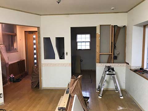 部屋のビフォア