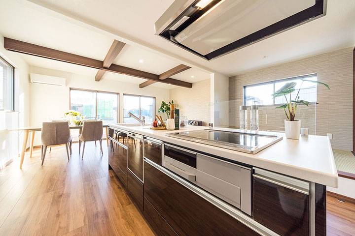 アイランドキッチン