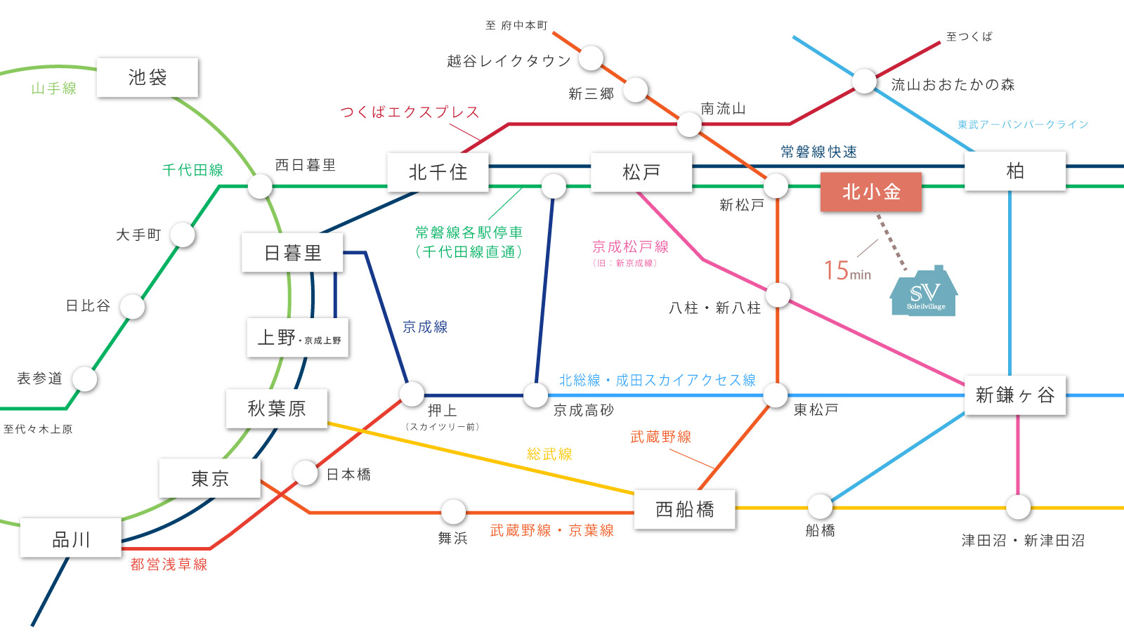 路線アクセスマップ