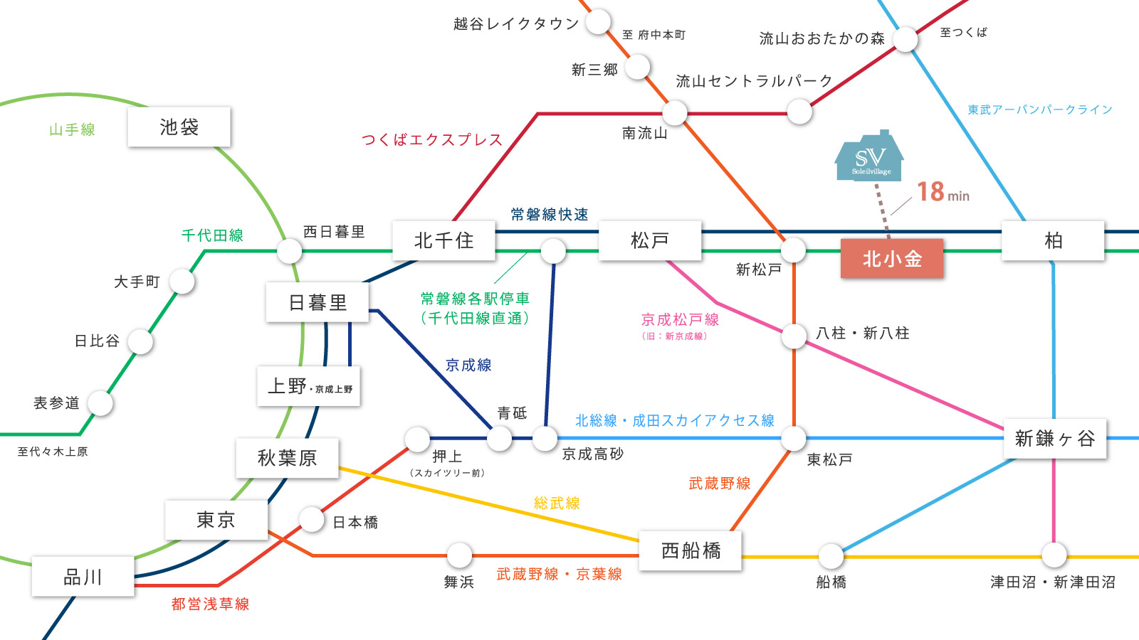 路線アクセスマップ